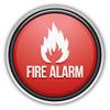 888 Graphics Fire Alarm Glossy Sign Golf Hat Clip with Magnetic Ball Marker view 2