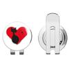 888 Graphics Cat Heart I Love You Golf Hat Clip with Magnetic Ball Marker view 1