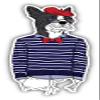 888 Graphics French Bulldog Fashion Golf Hat Clip with Magnetic Ball Marker view 2