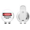 888 Graphics Danger Protected by A Trained Bengal Warning Golf Hat Clip with Magnetic Ball Marker view 1