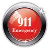 888 Graphics Emergency Call Glossy Label Golf Hat Clip with Magnetic Ball Marker view 2