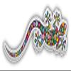 888 Graphics Cheerful Gecko Lizard Golf Hat Clip with Magnetic Ball Marker view 2