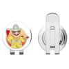 888 Graphics Fireman Cartoon Golf Hat Clip with Magnetic Ball Marker view 1