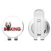 888 Graphics Boxing Label Golf Hat Clip with Magnetic Ball Marker view 1