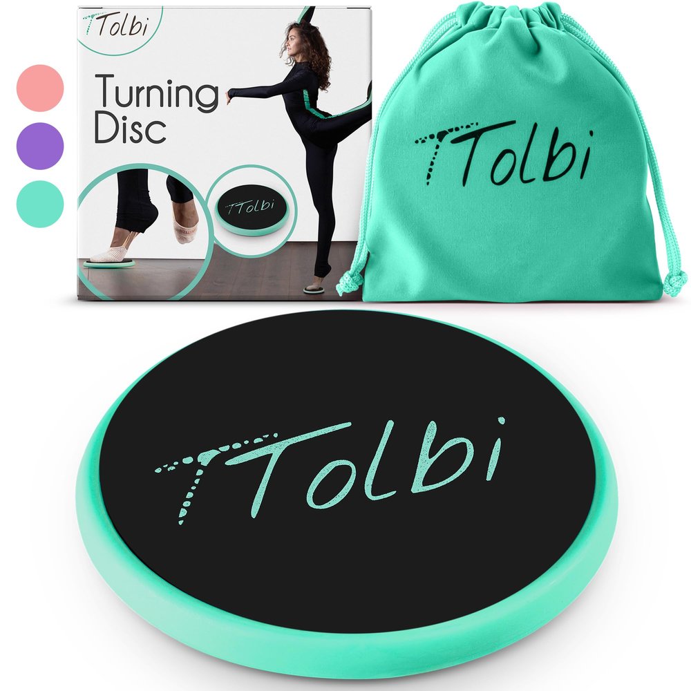 Premium Turning Boards for Dancers Improve Spins, Technique & Balance, Ideal Turn Board for Ballet, Dancing & Figure Ice Skating, Portable Spin Disc for Dance & Spinner Disk Training Equipment