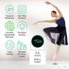 Premium Turning Boards for Dancers  Improve Spins, Technique & Balance, Ideal Turn Board for Ballet, Dancing & Figure Ice Skating, Portable Spin Disc for Dance & Spinner Disk Training Equipment view 2