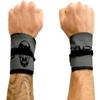 Gymreapers Strength Wrist Wraps for Cross Training, Olympic Lifting, Strength, WOD Workouts, Calisthenics - Strong Wrist Support for Men and Women - Fits All Wrist Sizes | Men and Women (Gray) view 1