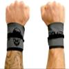 Gymreapers Strength Wrist Wraps for Cross Training, Olympic Lifting, Strength, WOD Workouts, Calisthenics - Strong Wrist Support for Men and Women - Fits All Wrist Sizes | Men and Women (Gray) view 2