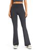 AFITNE Yoga Pants for Women Bootcut Pants with Pockets High Waisted Workout Bootleg Yoga Pants Tall Long Athletic Gym Pants Grey - XXL view 1