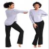 BUBBLELIME 29"/31"/33"/35" 4 Styles Women's Bootcut Yoga Pants Tummy Control - Basic Bootleg_Black(1) S_31" Inseam view 4