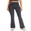 AFITNE Yoga Pants for Women Bootcut Pants with Pockets High Waisted Workout Bootleg Yoga Pants Tall Long Athletic Gym Pants Grey - XL view 1