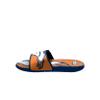 FOCO Denver Broncos NFL Mens Colorblock Big Logo Gel Slides - M view 4