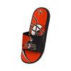 FOCO Cleveland Browns NFL Mens Colorblock Big Logo Gel Slides - S view 3