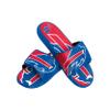 FOCO Buffalo Bills NFL Mens Colorblock Big Logo Gel Slides - M view 1
