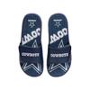 FOCO Dallas Cowboys NFL Mens Wordmark Gel Slides - S view 1