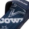 FOCO Dallas Cowboys NFL Mens Wordmark Gel Slides - S view 2