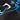 FOCO Carolina Panthers NFL Mens Colorblock Big Logo Gel Slides - M