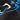 FOCO Carolina Panthers NFL Mens Colorblock Big Logo Gel Slides - M