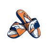 FOCO Denver Broncos NFL Mens Colorblock Big Logo Gel Slides - XL view 1