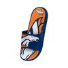 FOCO Denver Broncos NFL Mens Colorblock Big Logo Gel Slides - XL view 3