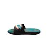 FOCO Miami Dolphins NFL Mens Colorblock Big Logo Gel Slides - S view 4