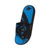 FOCO Carolina Panthers NFL Mens Colorblock Big Logo Gel Slides - S view 3