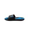FOCO Carolina Panthers NFL Mens Colorblock Big Logo Gel Slides - S view 4