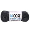 Derby Laces CORE Narrow 6mm Waxed Lace for Figure Skates, Roller Skates, Boots, and Regular Shoes (Slate Gray, 134 Inch / 340 cm) view 1