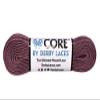 Derby Laces CORE Narrow 6mm Waxed Lace for Figure Skates, Roller Skates, Boots, and Regular Shoes (Pomegranate, 84 Inch / 213 cm) view 1