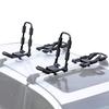 Leader Accessories Folding Kayak Rack 4 PCS/Set J Bar Car Roof Rack for Canoe Surf Board SUP On Roof Top Mount on SUV, Car and Truck Crossbar with 4 pcs Tie Down Straps view 2