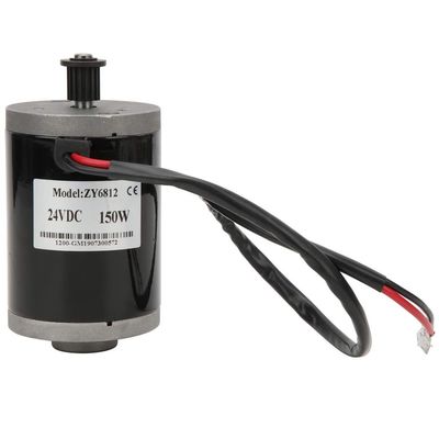 Keenso 24V 150W Permanent Magnet DC Motor, Electric Gear Motor High Speed Low Noise for DIY Generator