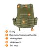 Snacam Tactical Vest Airsoft Painball Vest Outdoor Equipment for Men (Green) view 3