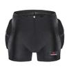 WOSAWE Adult Protective EVA Padded Shorts HIPS Tailbone Protector Skating Skiing Impact Pad, X-Large Black view 2