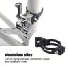 Front Derailleur Clamp, Adjustable Braze On Front Derailleur Adapter Clip Aluminium Alloy for Road or Mountain (31.8mm / 1.25inch) view 2