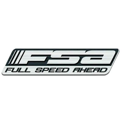 Full Speed Ahead CK-746-1/IS Fazua Road E-Bike Arm Set - SIS 2 Tone Black with Logo - 175 mm