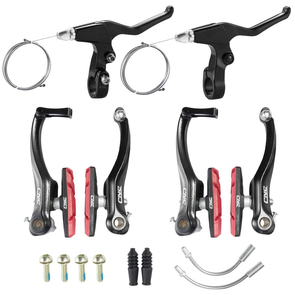 chooee Mountain Bike Forged Aluminum V-Brake Set, Black