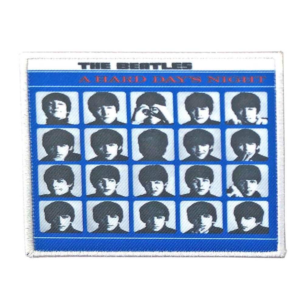 The Beatles Patch A Hard Days Night Album Cover Embroidered Iron On 8.5 X 8.5Cm Size One Size