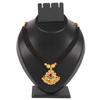 Bodha Traditional Indian HandcraftedGold Plated Designer Fancy Mangalsutra Thushi mala Necklace Pendant Set for Women (SJ_2819) view 3