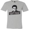 Absurd Ink Dumb and Dumber There's a Chance - Unisex Tee (Athletic Heather, 2XL) view 1