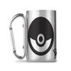 GB Eye Unisex's Pokemon Pokeball Carabiner Camping Mug, Multi-Coloured, 8oz view 1
