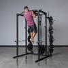 REP Fitness PR-1100 + Dip Attachment + LAT Pulldown + Weight Storage view 4