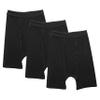 Jack & Jill Boys Briefs with Comfort Flex Waistband  Soft Boys' Underwear- Breathable 100% Cotton 3-Pack (Size 12) Black view 1