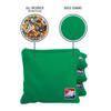 ACA Daily 66x Regulation Cornhole Bags Weather Resistant Resin Filled 6x6 Set of 4 Kelly Green view 3