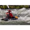 Aquaglide McKenzie 105 Inflatable Kayak - 1 Person Whitewater Kayak,Orange view 4