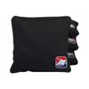 ACA Daily 66x Regulation Cornhole Bags Weather Resistant Resin Filled 6x6 Set of 4 Black view 1
