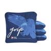 ACA Synergy Pro Professional Cornhole Bags Dual Sided Regulation 6x6 Set of 4 Eagle Blue view 1