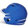 CHAMPRO HX Legend Plus Performance Baseball Batting Helmet with Removeable Jaw Guard in Two-Tone Color Matte Finish view 2