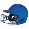 Champro HX Rise Fastpitch Softball Batting Helmet with Facemask in Solid Color Matte Finish, Royal, HXFPMRYS, HXFPMRYS, HXFPMRYS, HXFPMRYS view 1