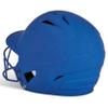 Champro HX Rise Fastpitch Softball Batting Helmet with Facemask in Solid Color Matte Finish, Royal, HXFPMRYS, HXFPMRYS, HXFPMRYS, HXFPMRYS view 2