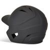 CHAMPRO HX Gamer Performance Baseball Batting Helmet in Solid Color Matte Finish, Black, Junior Medium view 2